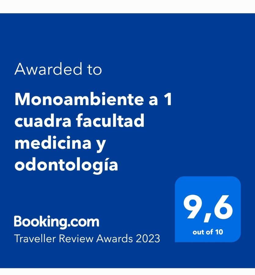 Monoambiente a 1 cuadra facultad medicina y odontología Rosário Exterior foto